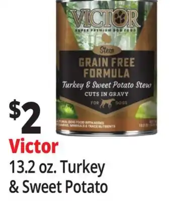 Ocean State Job Lot Victor 13.2 oz. Turkey & Sweet Potato offer