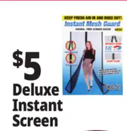 Ocean State Job Lot Deluxe Instant Screen offer