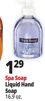 Ocean State Job Lot Spa Soap Liquid Hand Soap offer