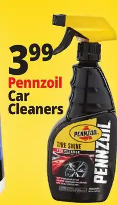 Ocean State Job Lot Pennzoil Car Cleaners offer