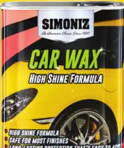 Ocean State Job Lot Simoniz Car Wax offer