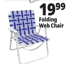 Ocean State Job Lot Folding Web Chair offer
