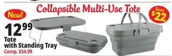 Ocean State Job Lot Tote with Standing Tray offer