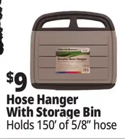 Ocean State Job Lot Hose Hanger With Storage Bin offer