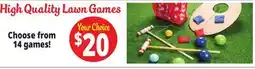 Ocean State Job Lot High Quality Lawn Games offer