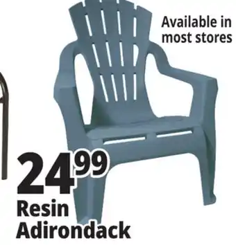 Ocean State Job Lot Resin Adirondack Chair offer