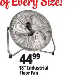 Ocean State Job Lot 18 Industrial Floor Fan offer