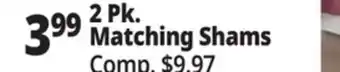 Ocean State Job Lot 2 Pk. Matching Shams offer