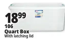 Ocean State Job Lot Sterilite Latch Top Storage Box 106 Qt offer