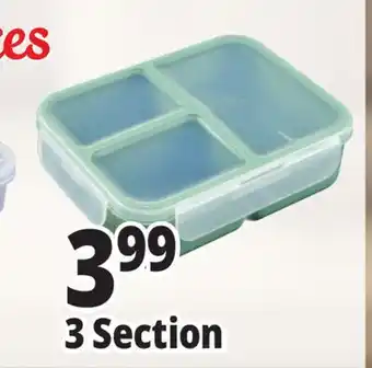 Ocean State Job Lot 3 Section Food Bento Boxes offer
