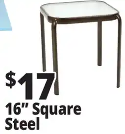 Ocean State Job Lot 16 Square Steel offer