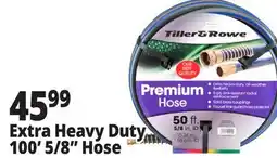 Ocean State Job Lot Tiller & Rowe Premium Extra Heavy-Duty 5/8 Garden Hose 100' offer
