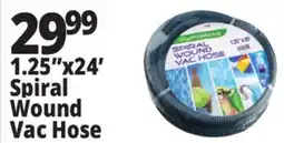 Ocean State Job Lot 1.25x24' Spiral Wound Vac Hose offer