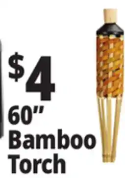 Ocean State Job Lot 60 Bamboo Torch offer