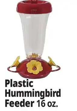 Ocean State Job Lot Plastic Hummingbird Feeder offer