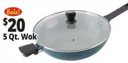 Ocean State Job Lot 5 Qt. Wok offer