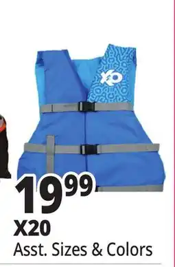 Ocean State Job Lot X20 Life Vests offer