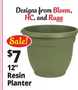 Ocean State Job Lot 12 Resin Planter offer