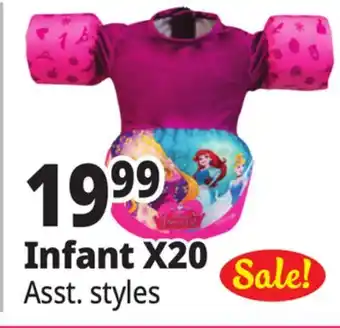 Ocean State Job Lot Infant X20 Life Vests offer