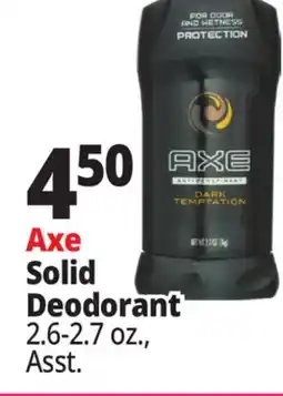Ocean State Job Lot Axe Solid Deodorant offer