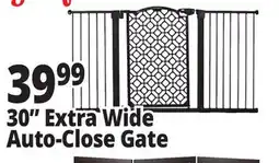 Ocean State Job Lot 30 Extra Wide Auto-Close Gate offer