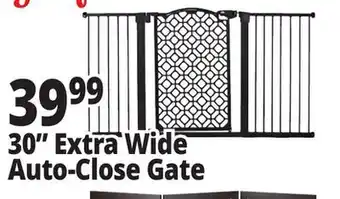Ocean State Job Lot 30 Extra Wide Auto-Close Gate offer