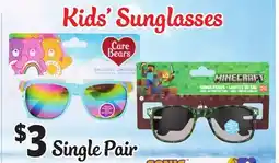 Ocean State Job Lot Kids' Sunglasses offer