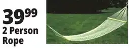 Ocean State Job Lot 2 Person Rope Hammocks offer