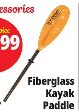 Ocean State Job Lot Fiberglass Kayak Paddle offer