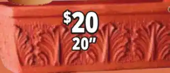 Ocean State Job Lot 20 Terracotta offer