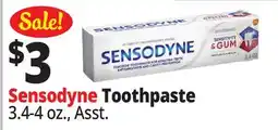 Ocean State Job Lot Sensodyne Toothpaste offer