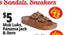 Ocean State Job Lot Muk Luks, Panama Jack & Aero offer