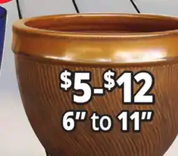 Ocean State Job Lot Outdoor Glazed Ceramic Planters offer