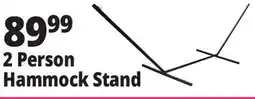 Ocean State Job Lot 2 Person Hammock Stand offer