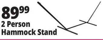 Ocean State Job Lot 2 Person Hammock Stand offer