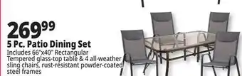 Ocean State Job Lot 5 PC. Patio Dining Set offer