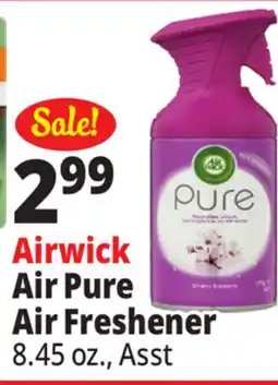 Ocean State Job Lot Airwick Air Pure Air Freshener offer