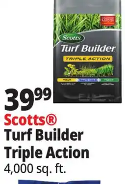 Ocean State Job Lot Scotts Turf Builder Triple Action Weed Control & Lawn Food 4 000 sq ft offer
