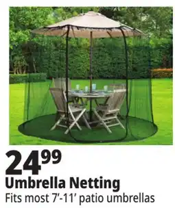 Ocean State Job Lot Outdoor Living Accents Universal Umbrella Netting 10' offer