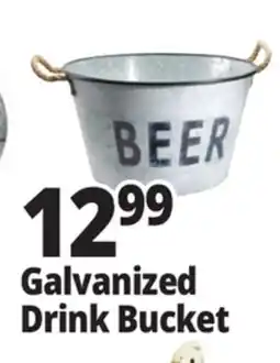 Ocean State Job Lot Galvanized Drink Bucket offer