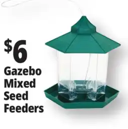 Ocean State Job Lot Gazebo Mixed Seed Feeders offer