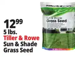 Ocean State Job Lot Tiller & Rowe Sun & Shade Grass Seed 5 lbs offer
