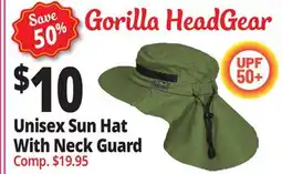 Ocean State Job Lot Unisex Sun Hat With Neck Guard offer