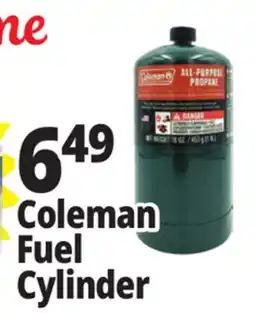 Ocean State Job Lot Coleman Fuel Cylinder offer