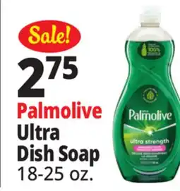 Ocean State Job Lot Palmolive Ultra Strength Dish Liquid 20 oz offer