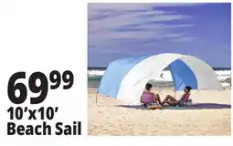 Ocean State Job Lot 10'x10' Beach Sail offer
