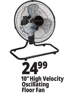 Ocean State Job Lot Penguin 10 High Velocity Desk Fan offer