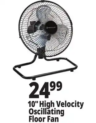 Ocean State Job Lot Penguin 10 High Velocity Desk Fan offer