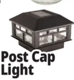 Ocean State Job Lot Solar LED Post Cap Light 5.25 offer