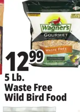 Ocean State Job Lot Wagner's Gourmet Waste Free Wild Bird Food 5 lbs offer